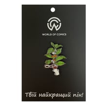 Металлический значок (пин) Portafilter w/ Coffee Tree, (13418)