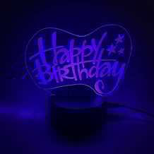 Акриловый светильник «Happy Birthday», (44564)