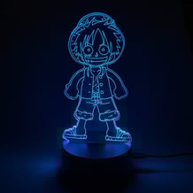 Акриловий світильник One Piece: Monkey D. Luffy (Chibi), (44688)