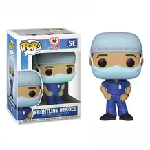 Фигурка Funko POP! Heroes: Front Line Worker Male #1, (54046)