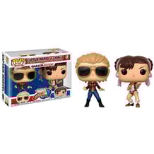 Фігурки Funko POP! Games: Marvel vs. Capcom Infinite: Captain Marvel vs Chun-Li (2-Pack), (22767)