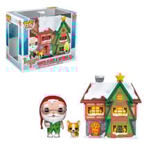 Фигурка Funko POP! Town Holiday: Santa's House/Santa and Nutmeg, (44423)