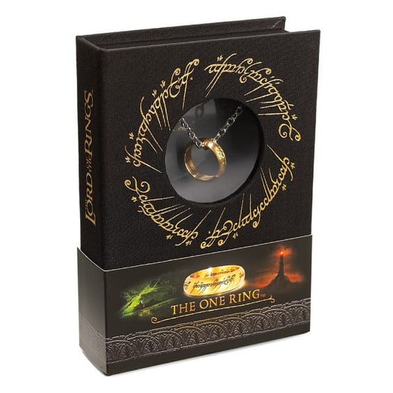 Кольцо The Noble Collection: Lord of the Rings: One Ring (Розмір: 10), (1001674) 2