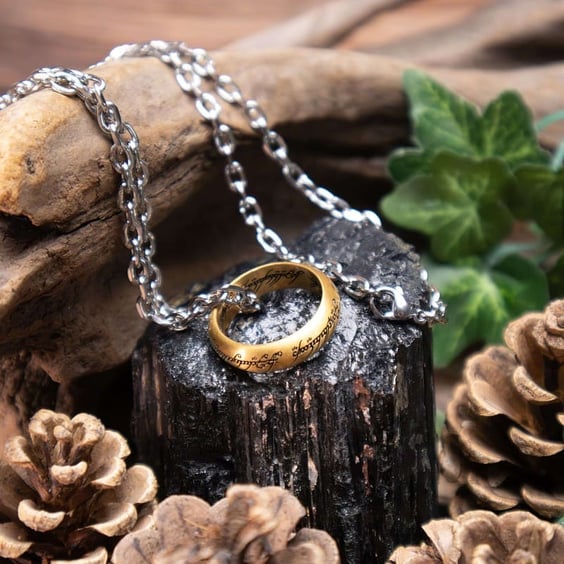 Кольцо The Noble Collection: Lord of the Rings: One Ring (Розмір: 10), (1001674) 4