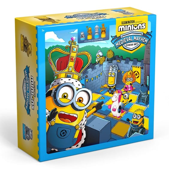 Шахматы The Noble Collection: Minions: Medieval Mayhem, (100803) 8