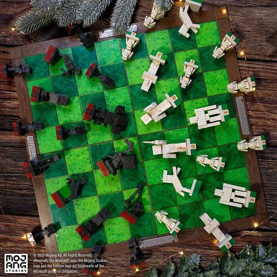 Шахи The Noble Collection: Minecraft: Overworld Heroes Vs. Hostile Mobs, (1009243) 6