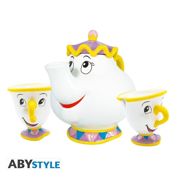 Подарочный комплект ABYstyle: Disney: Beauty and the Beast: Mrs. Potts and Chip, (101154)