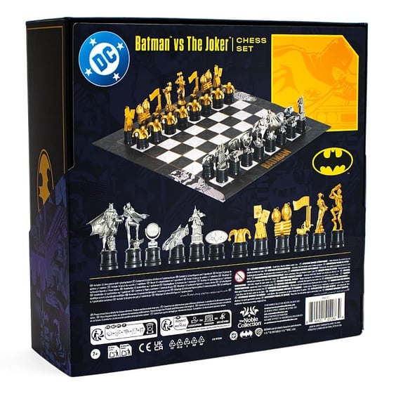 Шахи The Noble Collection: DC: Batman: Batman Vs. The Joker (Gold and Silver), (1011864) 7