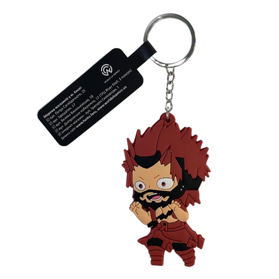 Брелок двосторонній My Hero Academia: Red Riot, (10273)