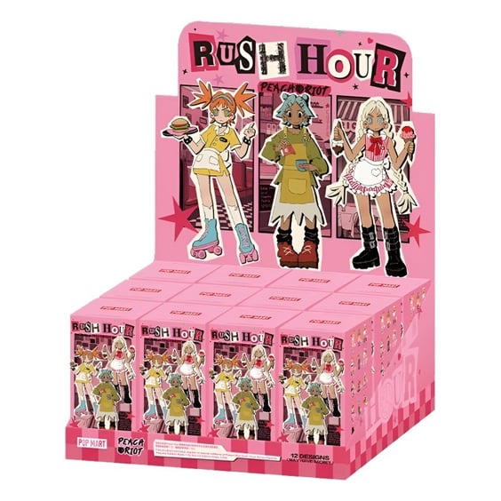 Фігурка Pop Mart: Peach Riot: Rush Hour Series (Blind Box: 1 з 13) (Secret Edition), (1029333)