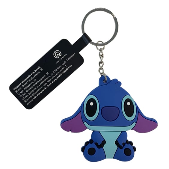 Брелок двосторонній Disney: Lilo & Stitch: Stitch, (10446)