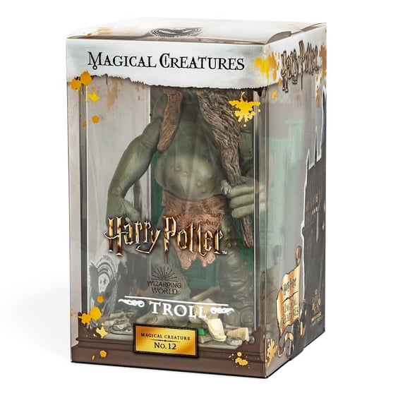 Коллекционная фигурка The Noble Collection: Wizarding World: Harry Potter: Magical Creatures: Troll, (104842) 4