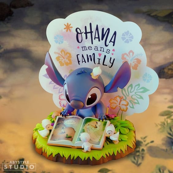 Колекційна фігурка ABYstyle Studio: Super Figure Collection: Disney: Lilo & Stitch: Stitch: «Ohana means family», (104902) 7