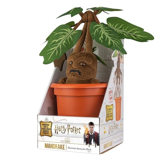 Інтерактивна м'яка іграшка The Noble Collection: Wizarding World: Harry Potter: Mandrake, (106303) 8