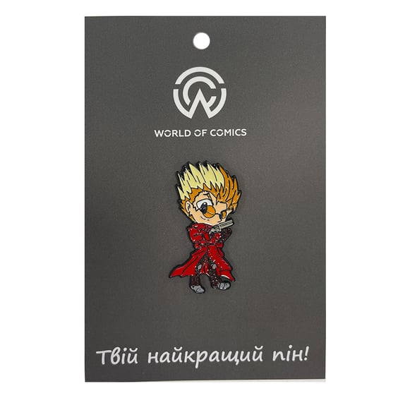 Металевий значок (пін) Trigun: Vash the Stampede, (10725)