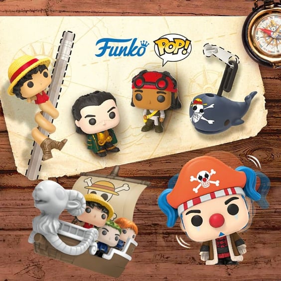 Конфета с сюрпризом Kinder Joy & Funko: One Piece, (108911) 9