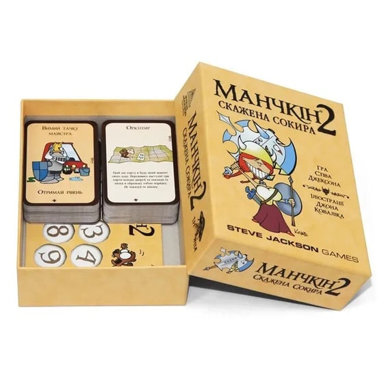 Настольная игра Третя Планета: Манчкін 2: Скажена Сокира, (110060) 2