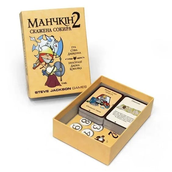 Настольная игра Третя Планета: Манчкін 2: Скажена Сокира, (110060) 3