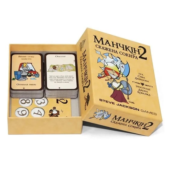 Настільна гра Третя Планета: Манчкін 2: Скажена Сокира, (110060) 5