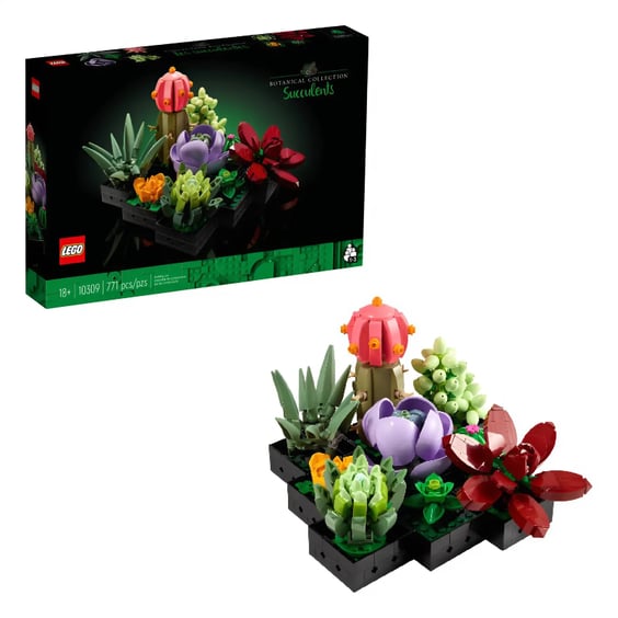 Конструктор LEGO: Icons: Botanical Collection: Succulents, (110309)