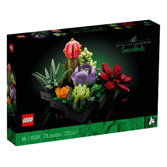 Конструктор LEGO: Icons: Botanical Collection: Succulents, (110309) 7