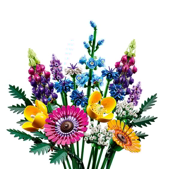 Конструктор LEGO: Icons: Botanical Collection: Wildflower Bouquet, (110313) 3
