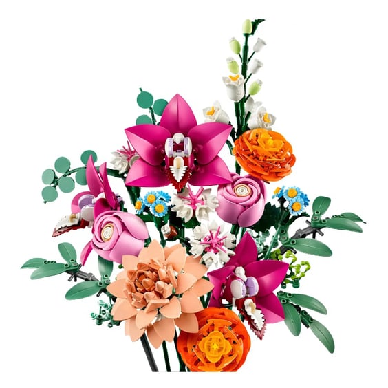 Конструктор LEGO: Icons: Botanical Collection: Pretty Pink Flower Bouquet, (110342) 2