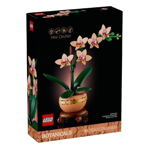 Конструктор LEGO: Icons: Botanical Collection: Mini Orchid, (110343) 5