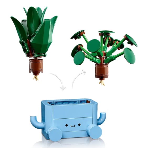 Конструктор LEGO: Botanical Collection: Happy Plants, (110349) 4