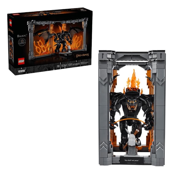 Конструктор LEGO: Icons: The Lord of the Rings: Book Nook: Balrog, (110367)