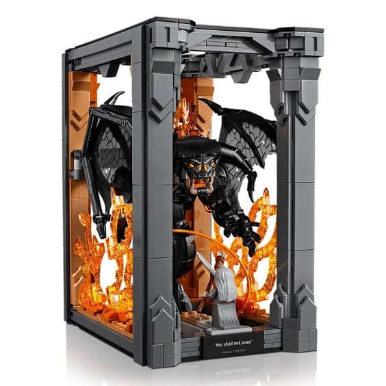 Конструктор LEGO: Icons: The Lord of the Rings: Book Nook: Balrog, (110367) 5