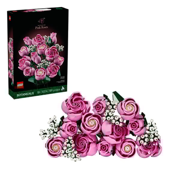 Конструктор LEGO: Botanical Collection: Bouquet of Pink Roses, (110374)