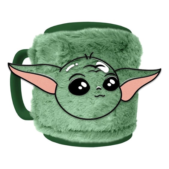 Кухоль Pyramid International: Star Wars: Mandalorian: Grogu (w/ Plush Cover), (110607)