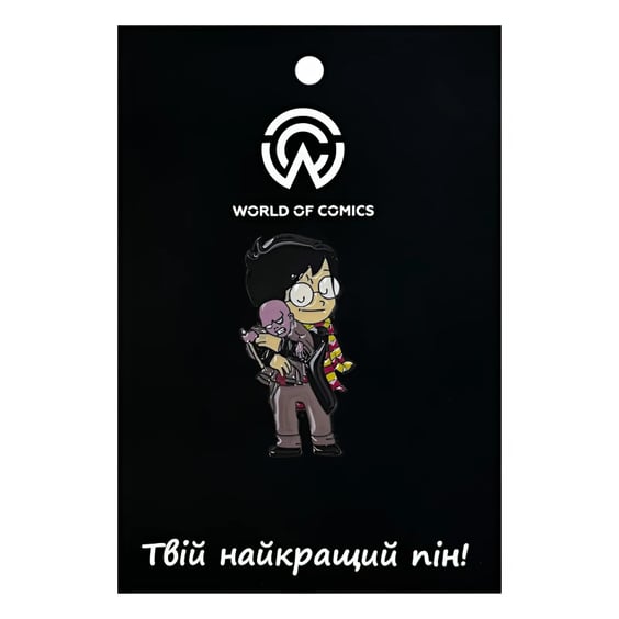 Металевий значок (пін) Wizarding World: Harry Potter: Harry Potter Hugging Little Dark Lord, (11075)