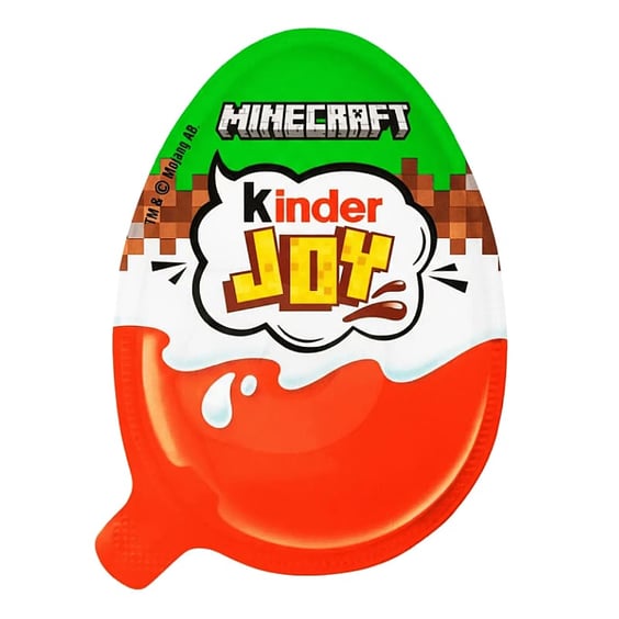 Цукерка з сюрпризом Kinder Joy: Minecraft, (110891)