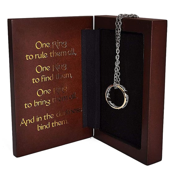 Кільце The Noble Collection: Lord of the Rings: One Ring, (110943) 4