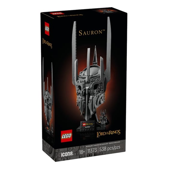 Конструктор LEGO: Icons: The Lord of the Rings: Sauron: Helmet, (111373) 6