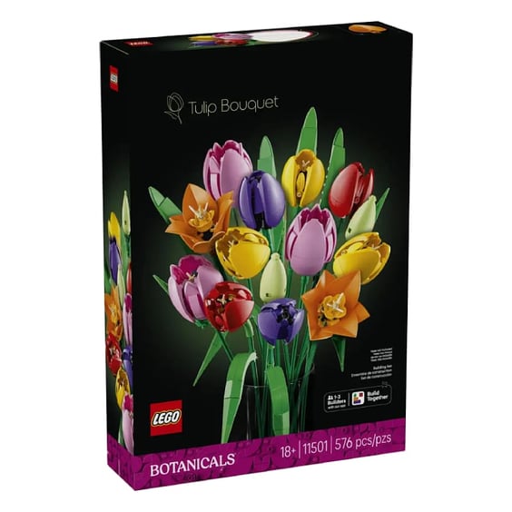 Конструктор LEGO: Botanical Collection: Tulip Bouquet, (111501) 7