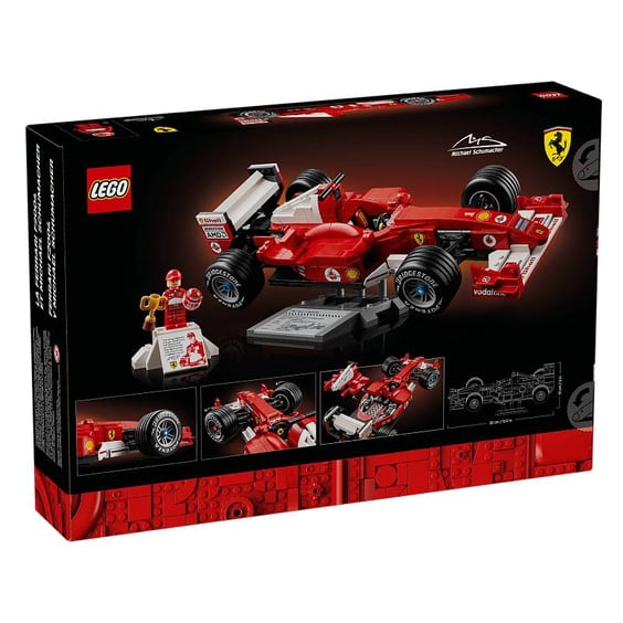 Конструктор LEGO: Icons: Ferrari: F2004 and Michael Schumacher, (113751) 11