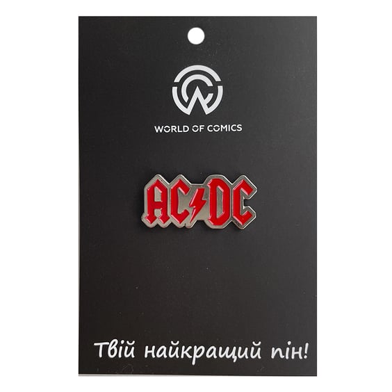 Металлический значок (пин) AC/DC, арт. 11393
