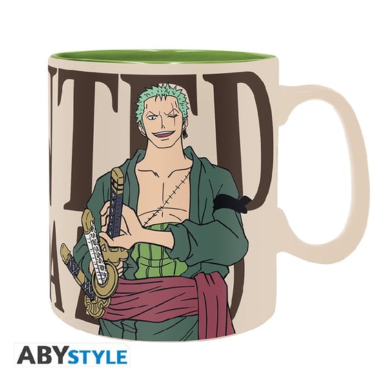 Кухоль ABYstyle: One Piece: Zoro Roronoa Wanted, (113985)