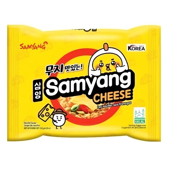 Локшина Samyang: Cheese Ramen, (114111)