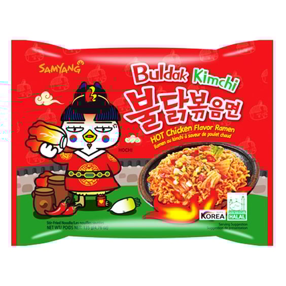 Локшина Samyang: Buldak: Kimchi Hot Chicken, (114531)