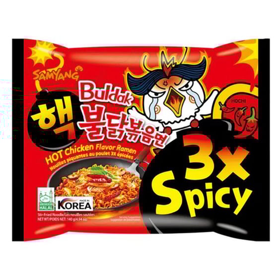 Локшина Samyang: Buldak: 3X Spicy Chicken: Ramen, (114548)