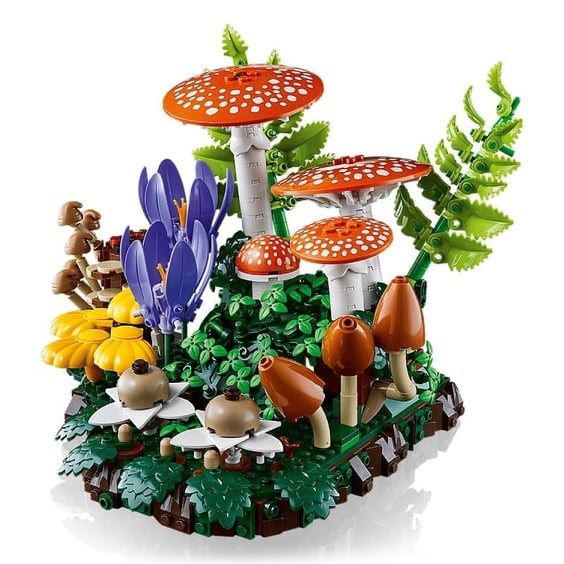 Конструктор LEGO: Botanical Collection: Woodland Mushrooms, (115051) 3