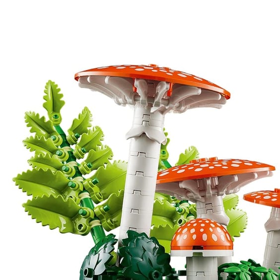 Конструктор LEGO: Botanical Collection: Woodland Mushrooms, (115051) 5