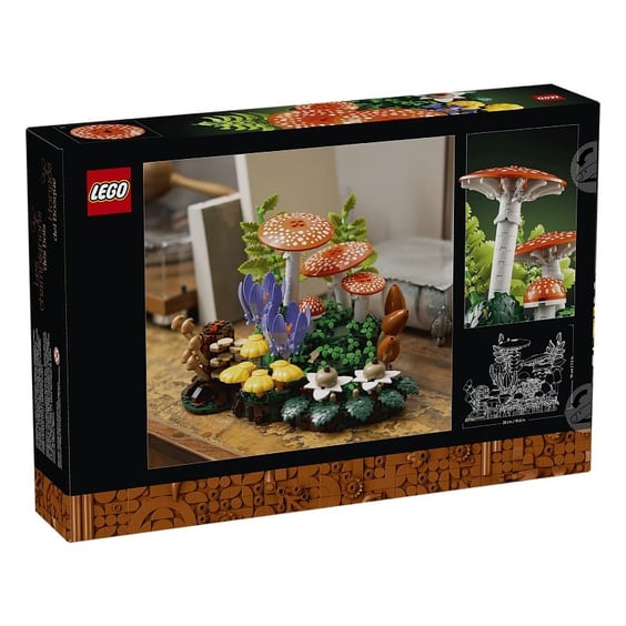 Конструктор LEGO: Botanical Collection: Woodland Mushrooms, (115051) 7