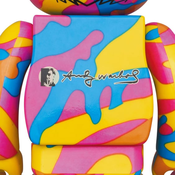 *Original* Be@rbrick: BWWT 3: Andy Warhol (Set) (100% & 400%), (1182) 2