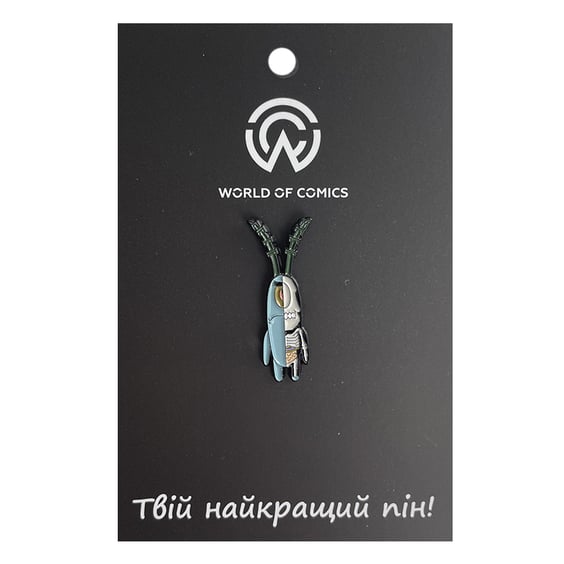 Металлический значок (пин) SpongeBob SquarePants: Plankton (X-Rayed), (11881)