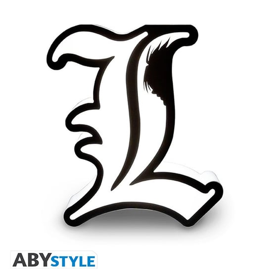 Світильник ABYstyle: Death Note: L: Logo, (119012)
